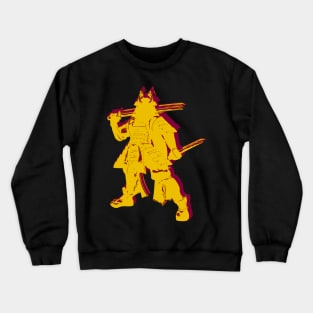No Face Samurai Golden Crewneck Sweatshirt